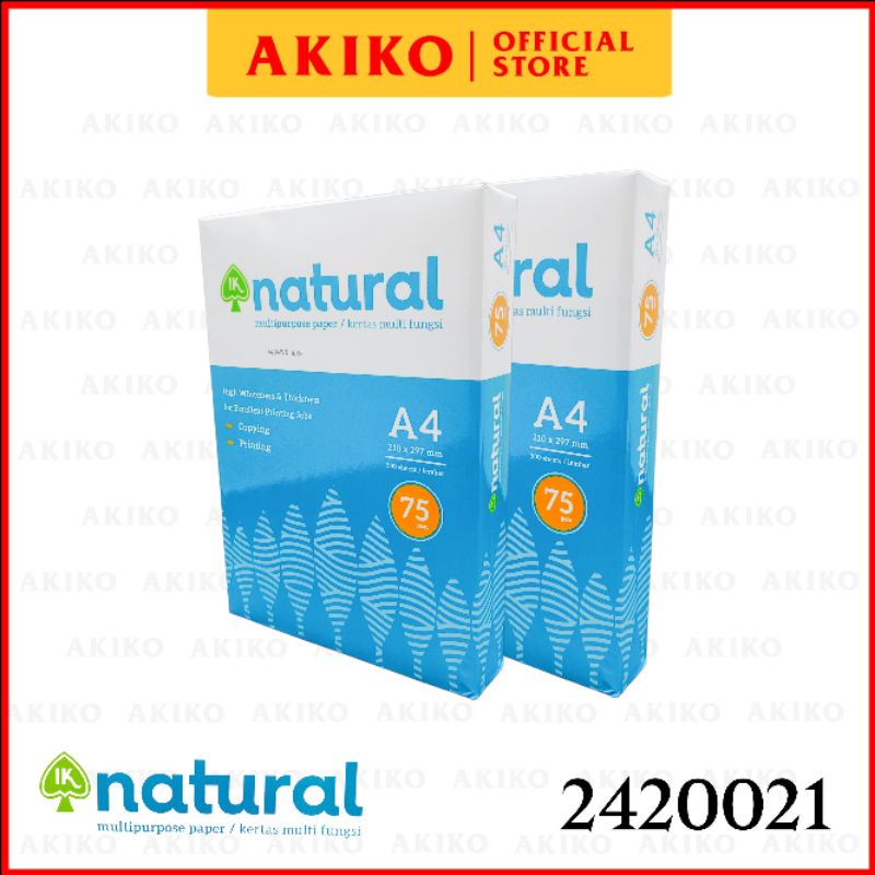 Jual Kertas HVS Natural A4 75G | Shopee Indonesia