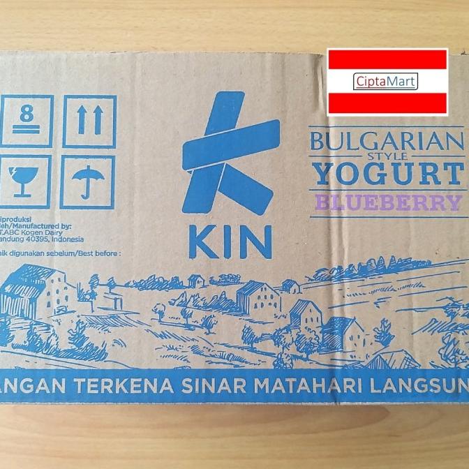 Jual Kin Yogurt 24x200ml (khusus gojek/grab) | Shopee Indonesia