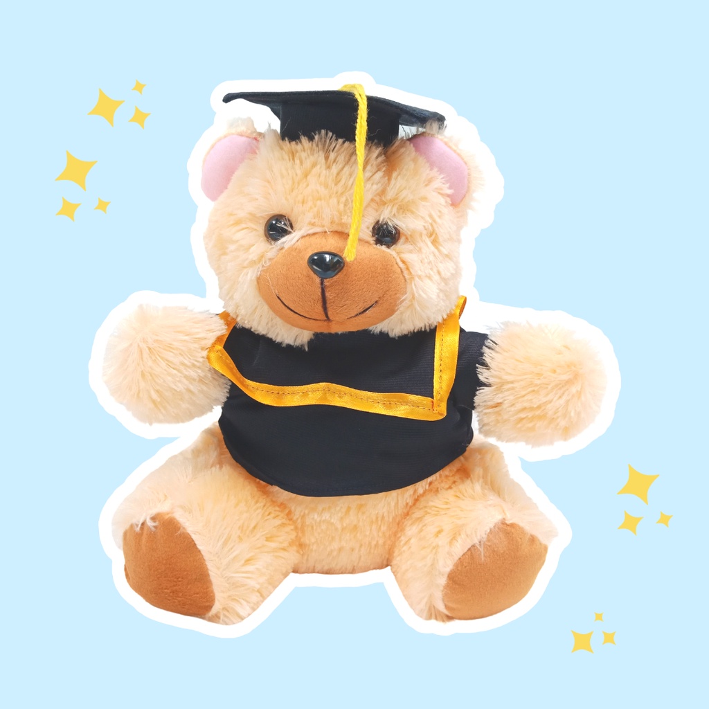 Jual BONEKA TEDDY BEAR WISUDA M / TEDDY BEAR GRADUATION BEAR / BONEKA ...