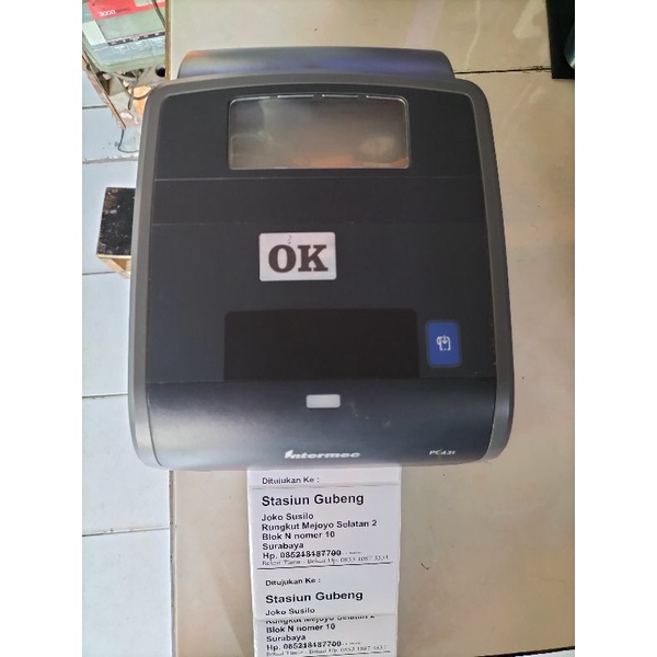 Jual Printer Label Barcode Intermec PC43T Second Normal | Shopee Indonesia