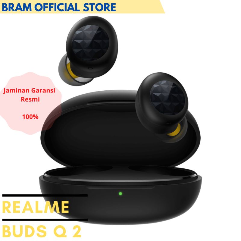 Jual HEADSET REALME BUDS Q 2 GARANSI RESMI REALME SEINDONESIA | Shopee ...