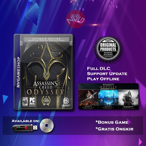 Jual Assassins Creed Odyssey Ultimate Edition Pc Original Sharing