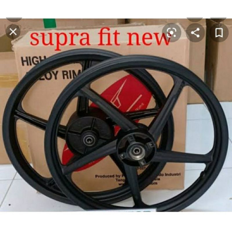 Jual velg racing supra fit new, fit x, revo 100 merk vrossi | Shopee ...
