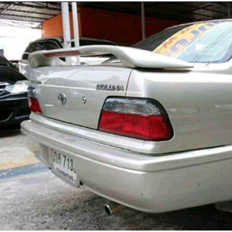 Jual spoiler sedan soluna+ dengan lampu led | Shopee Indonesia