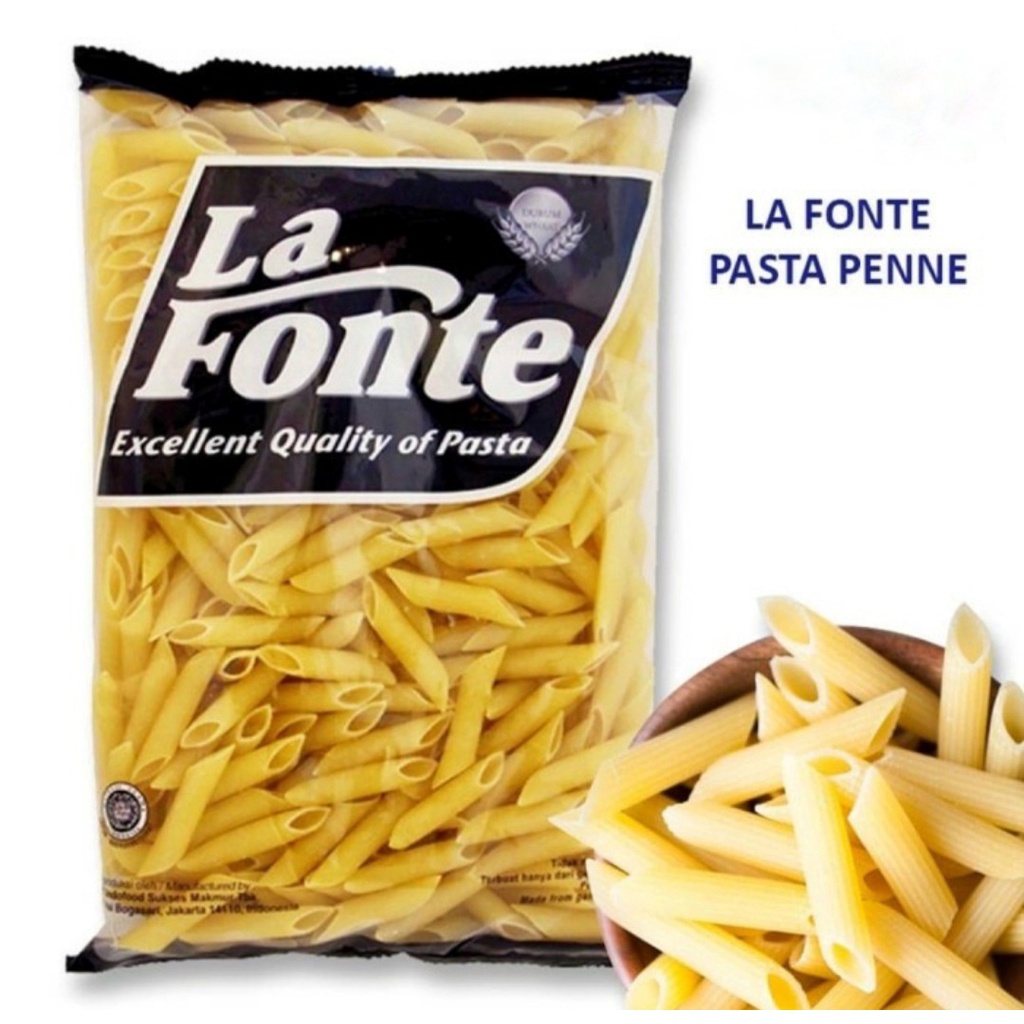 Jual La Fonte Penne Ziti Rigate 500gr | Shopee Indonesia