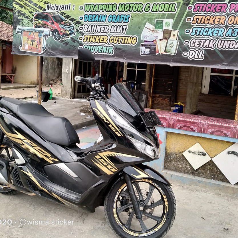 Jual Sticker Cutting PCX / Sticker PCX / Striping Pcx / Stiker PCX ...