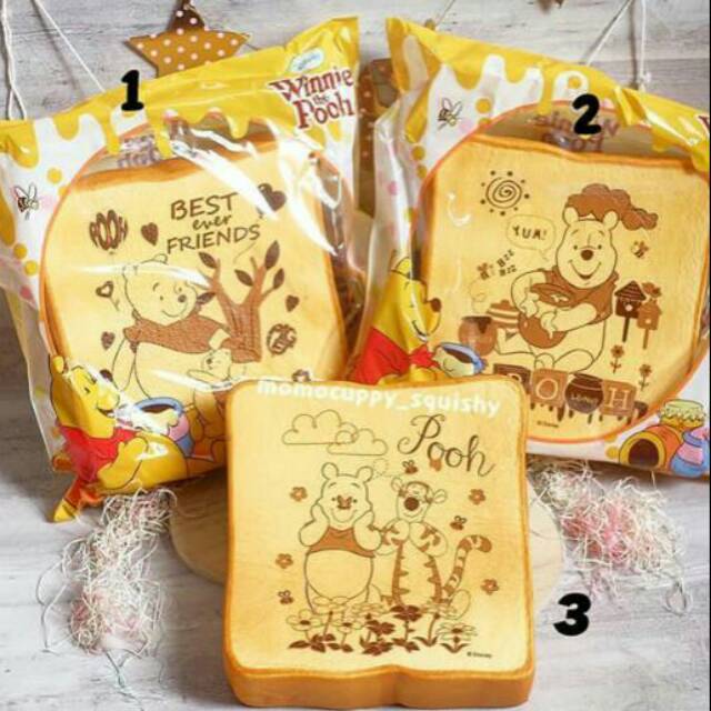 Jual Squishy Roti Winnie The Pooh Super Jumbo Ori | Shopee Indonesia