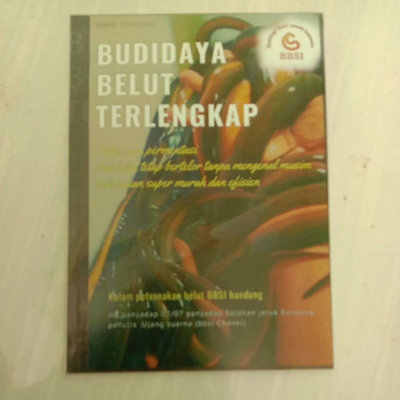 Jual Buku Panduan Budidaya Belut | Shopee Indonesia