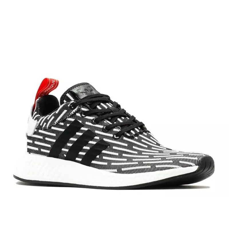 Jual Adidas NMD R2 Core Black White Original | Shopee Indonesia