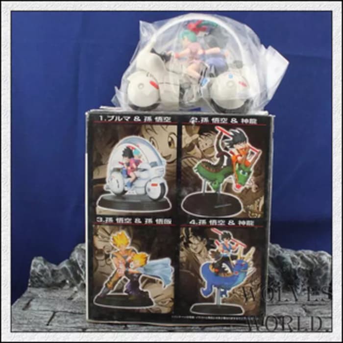 Jual PROMO TERBARU Figure dragon ball motor bulma goku DBM PVC 8cm ...