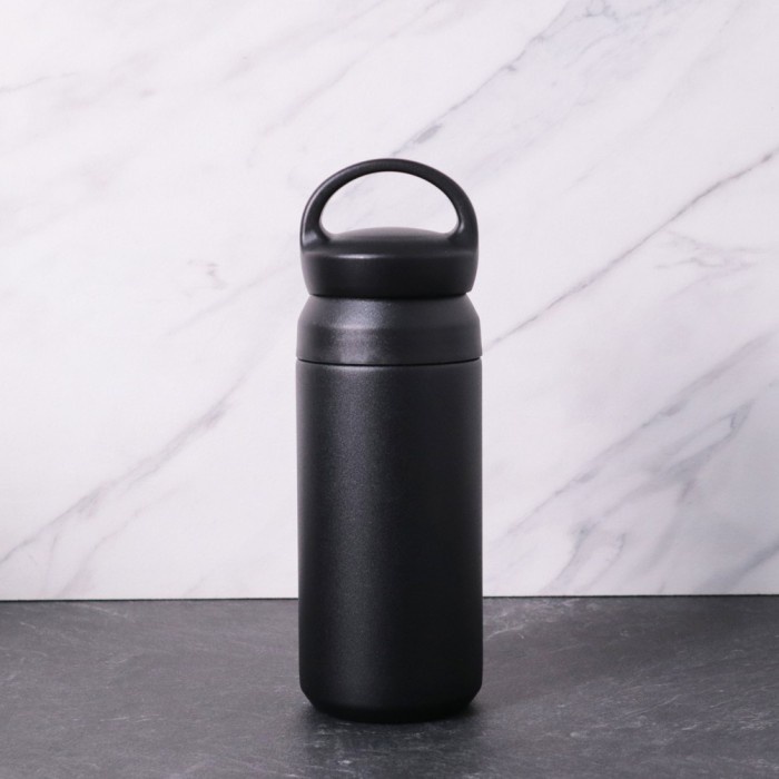 Jual Produk Terbaru [Hitam] Hook Travel Tumbler 350Ml / Termos Keren