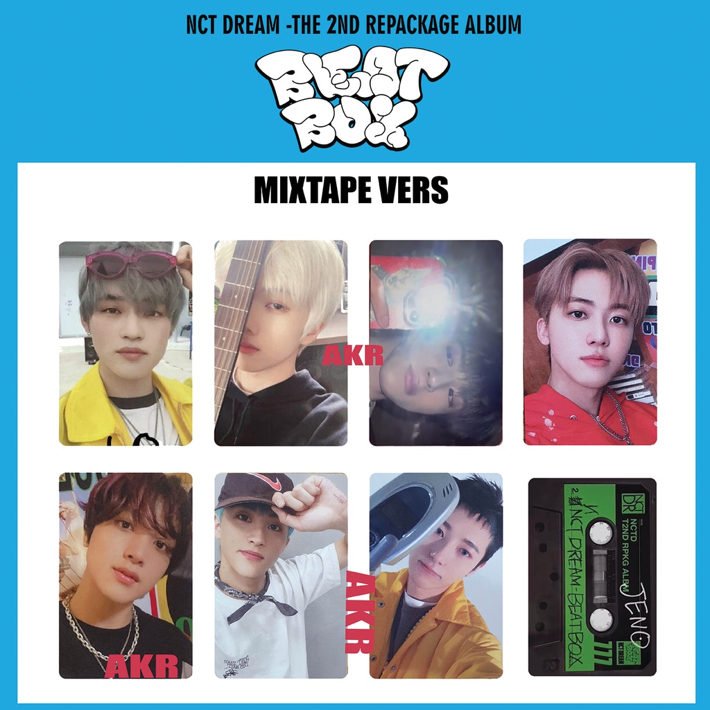 Jual [UNOFFICIAL] PHOTOCARD NCT DREAM BEATBOX OFFICIAL DESAIN