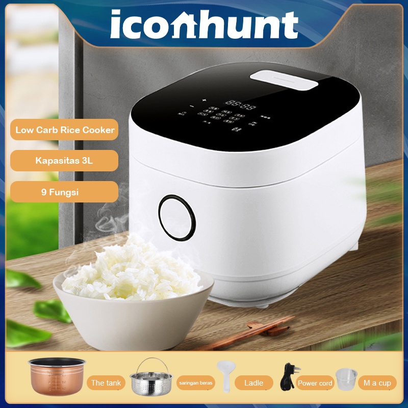 Jual Low Carb Rice Cooker 3L Rice Cooker Low Carbo Rendah Gula atau