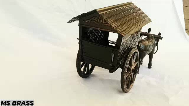 Jual Miniatur Gerobak Sapi atau Cikar dari logam diecast | Shopee Indonesia