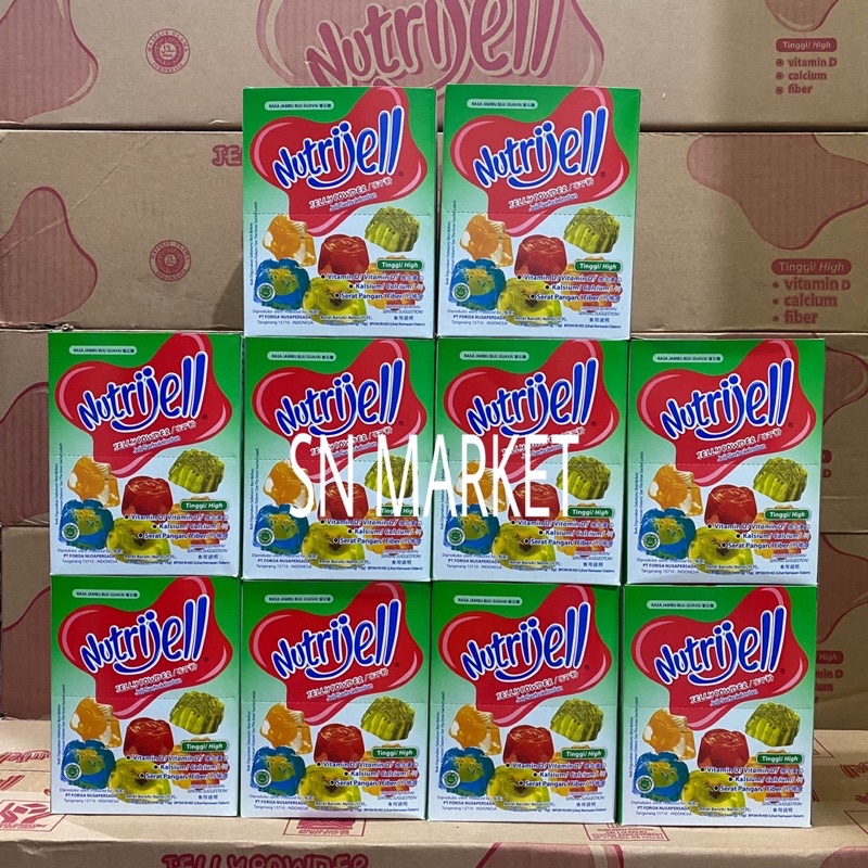 Jual Nutrijell Jambu Biji Gr Per Box Pcs Shopee Indonesia