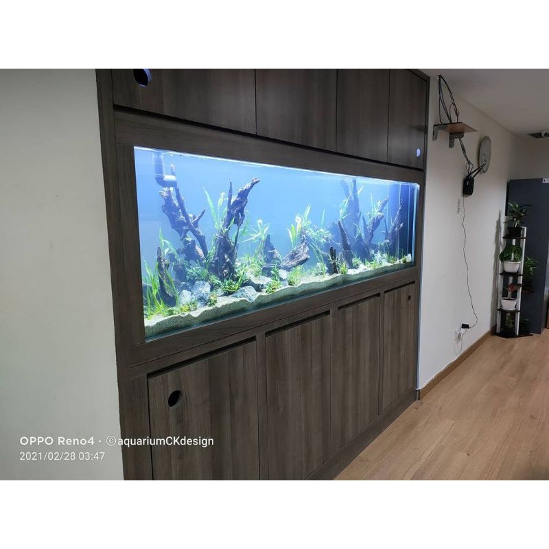 Jual AQUARIUM 2,5 METER , LEMARI AQUARIUM 2,5 METER , PARTISI RUANGAN ...