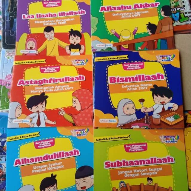 Jual Buku Seri Cerita Anak Mengenal Kalimat Thayyibah Full Colour ...