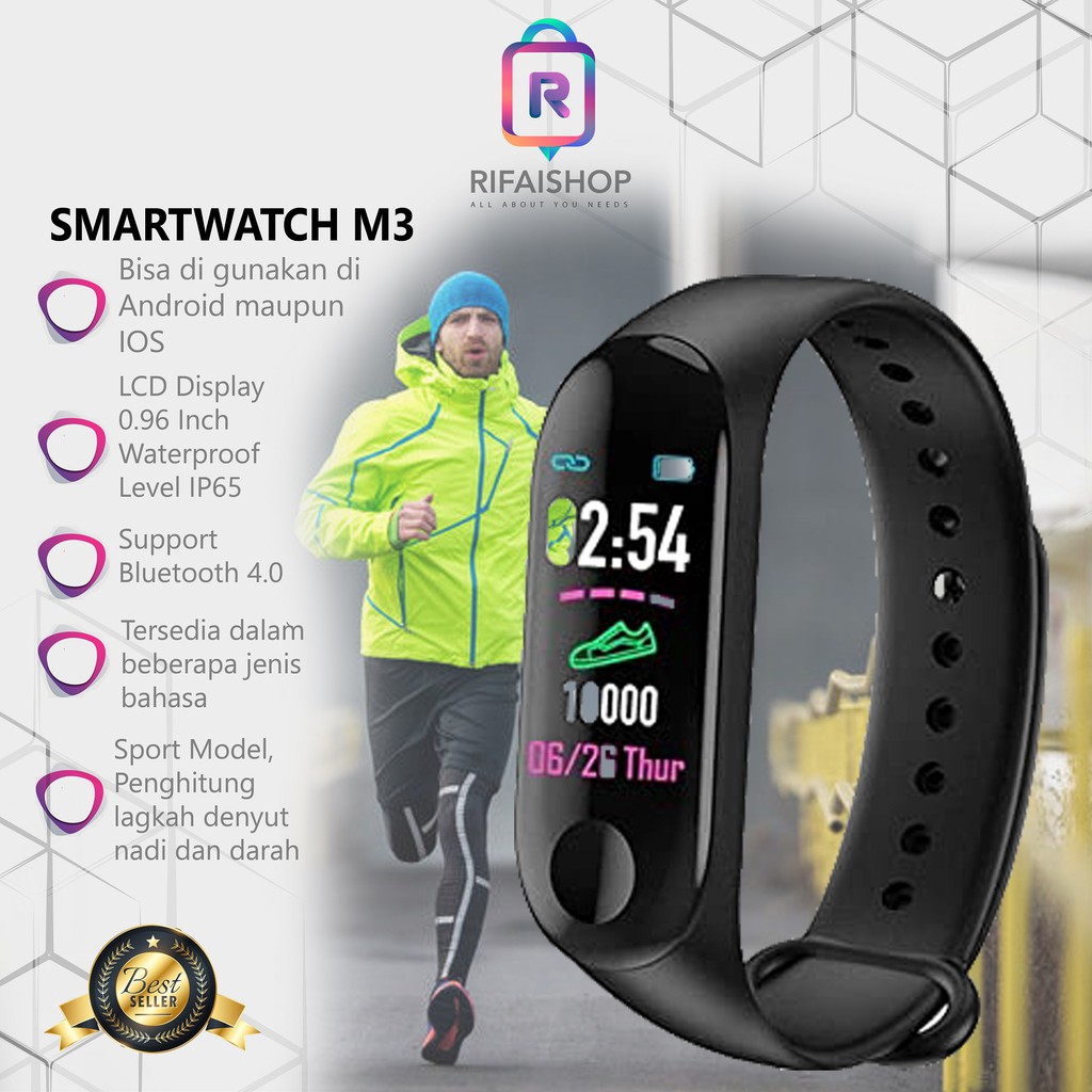 Jam store smartwatch m3