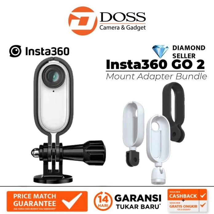 Jual Insta360 Mount Adapter Bundle For Go 2 Camera Dp Shopee Indonesia