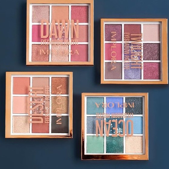 Jual STAR Implora Eyeshadow Palette (Kemasan Rose Gold) | Shopee Indonesia