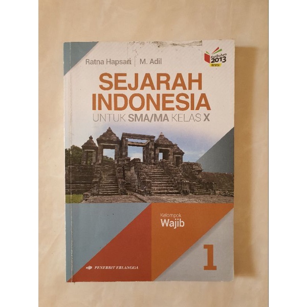 Jual Sejarah Indonesia Wajib Kelas 10 Penerbit Erlangga | Shopee Indonesia