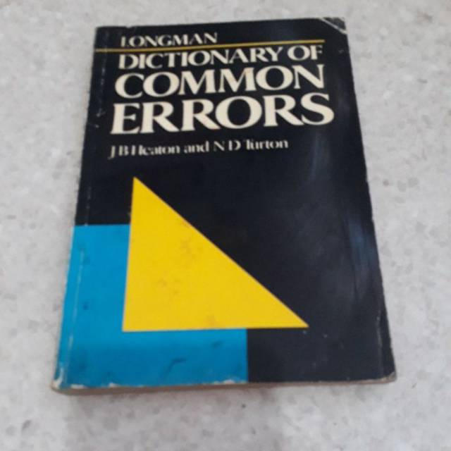 Jual dictionary of common errors original shopee indonesia