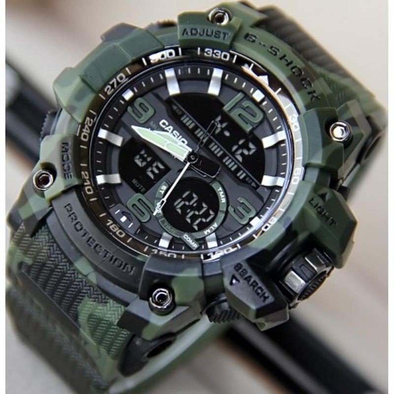 Ready Jam Tangan Pria Gshock Casio GG1000 Army Loreng - Main Image