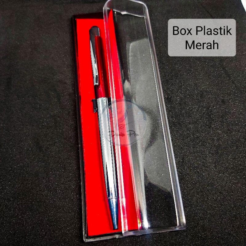 Jual Box Pen Merah, Box Pulpen, Tempat Ballpoint Ekslusif, Wadah Ball ...