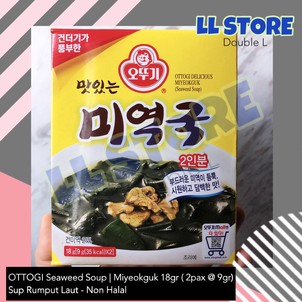 Jual OTTOGI Seaweed Soup | Miyeokguk | Miyeok Guk | Sup Rumput Laut ...