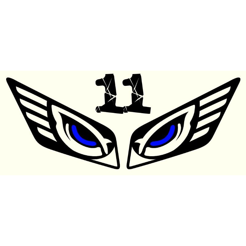 Jual Sticker Stiker Lampu Mata Elang R15 V2 / R15 V2 | Shopee Indonesia