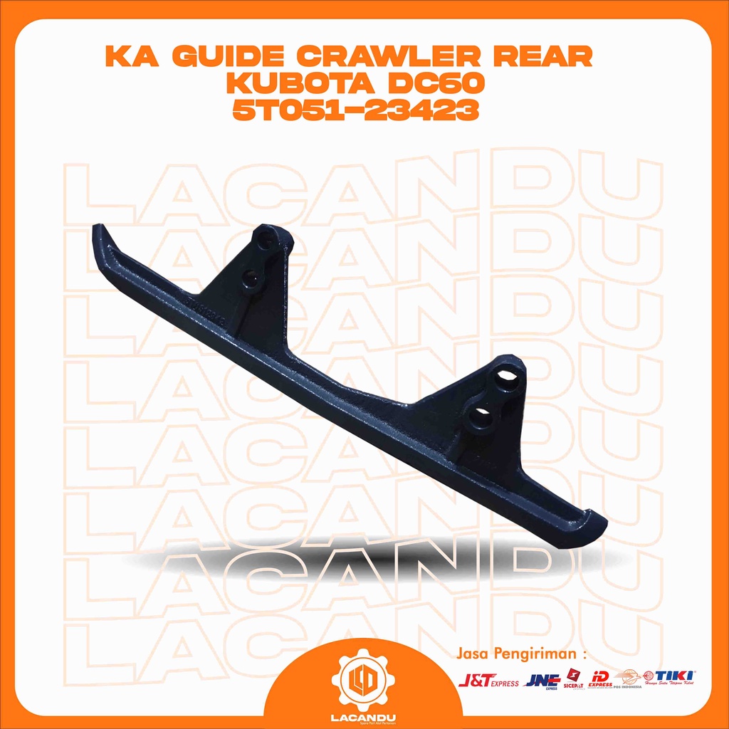 Jual KA GUIDE CRAWLER REAR KUBOTA DC 60 5T051-23423 FOR COMBINE ...