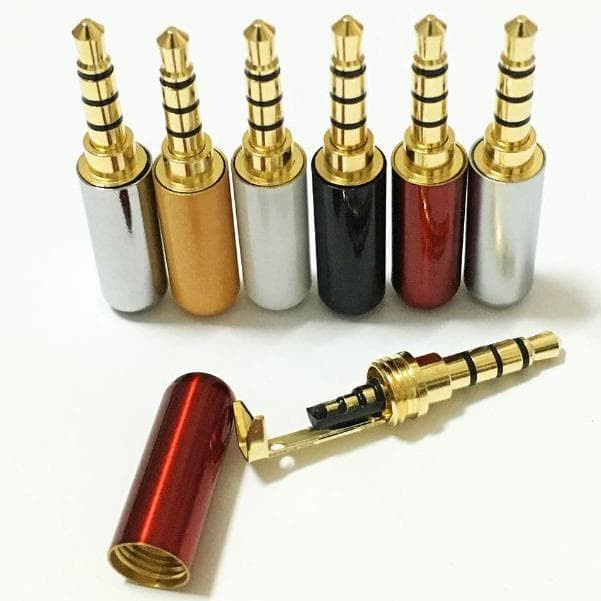 Jual Jack hp 4 Poles Mic Type DIY Jack 3.5 mm Sennheiser Shopee Indonesia