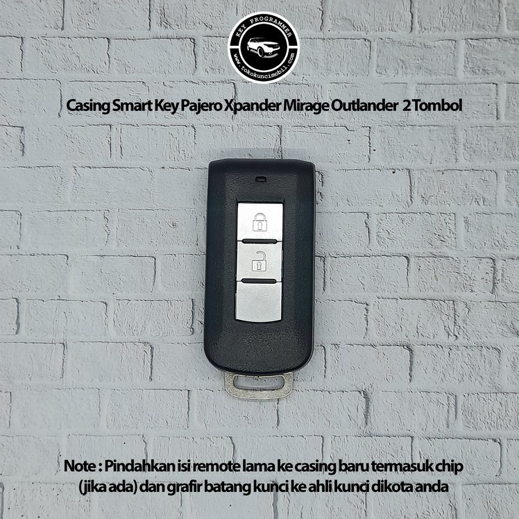 Jual Casing Remote Smart Key Pajero Xpander Outlander Mirage | Shopee ...