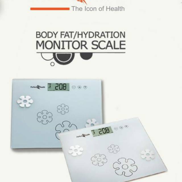 Jual Timbangan Badan Body Fat/ Hydration Monitor Scale Perfect Health