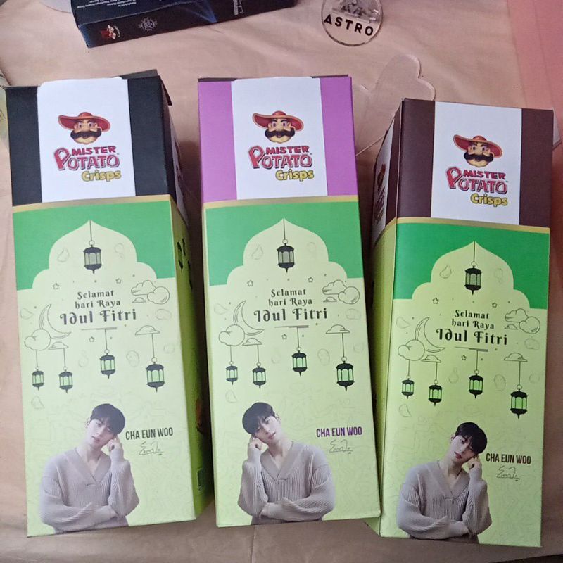 Jual Mister Potato x Cha Eun Woo (BACA DESKRIPSI) Shopee Indonesia