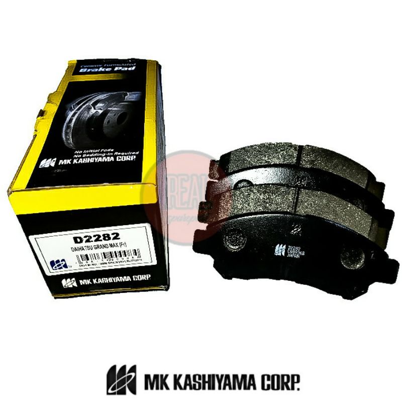Jual BRAKE PAD / DISC PAD / KAMPAS REM DEPAN DAIHATSU GRANMAX ...