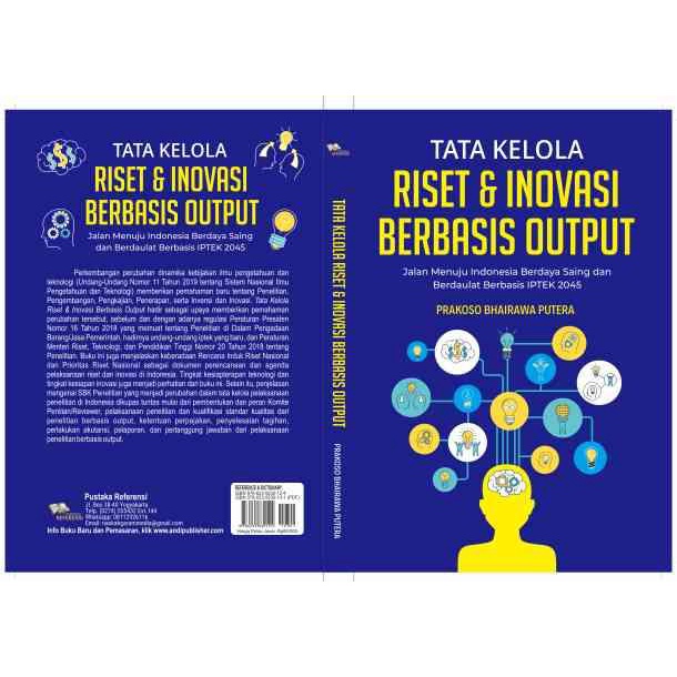 Jual Tata Kelola Riset & Inovasi Berbasis Output/ Prakoso Bhairawa/Orig ...