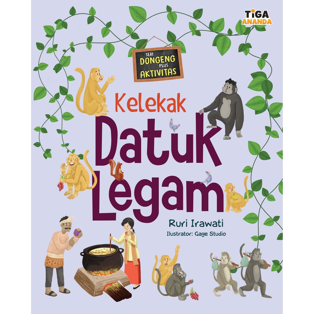 Jual Seri Dongeng Plus Aktivitas: Kelekak Datuk Legam | Shopee Indonesia