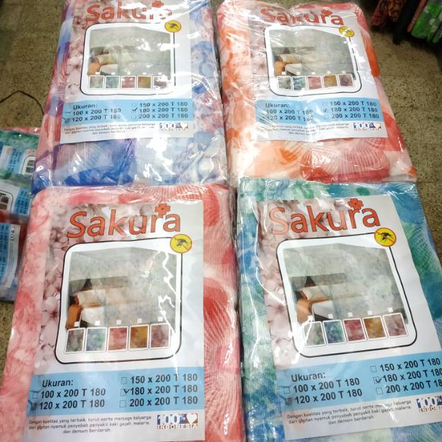 Jual PN Selambu nyamuk Besar Sakura | Shopee Indonesia
