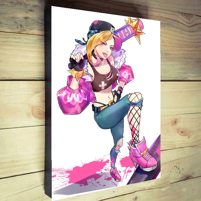 Jual Poster Kayu Hiasan Dinding Hero Mobile Legends Bang Bang Art - 1