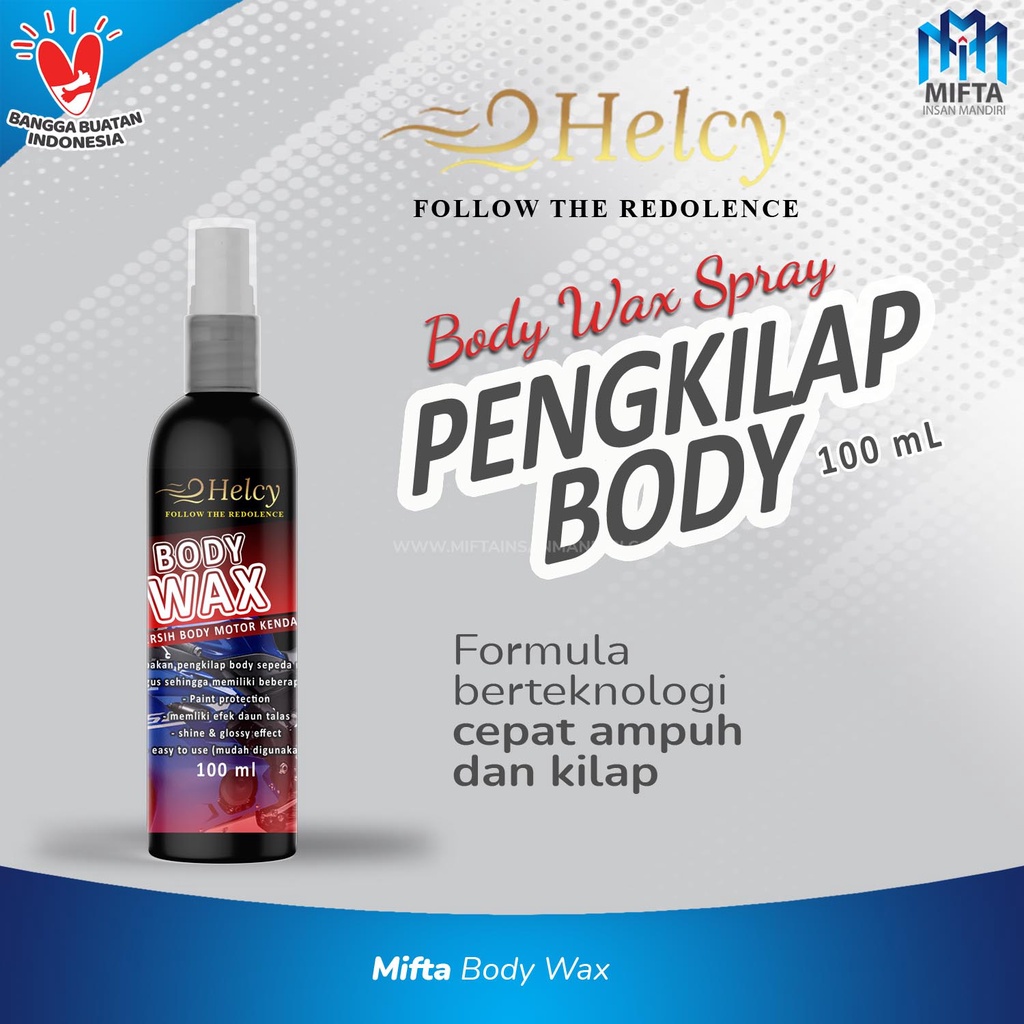 Jual PENGKILAP BODY KENDARAAN / HELCY BODY WAX / SEALANT GUARD BODY MOBIL Shopee Indonesia