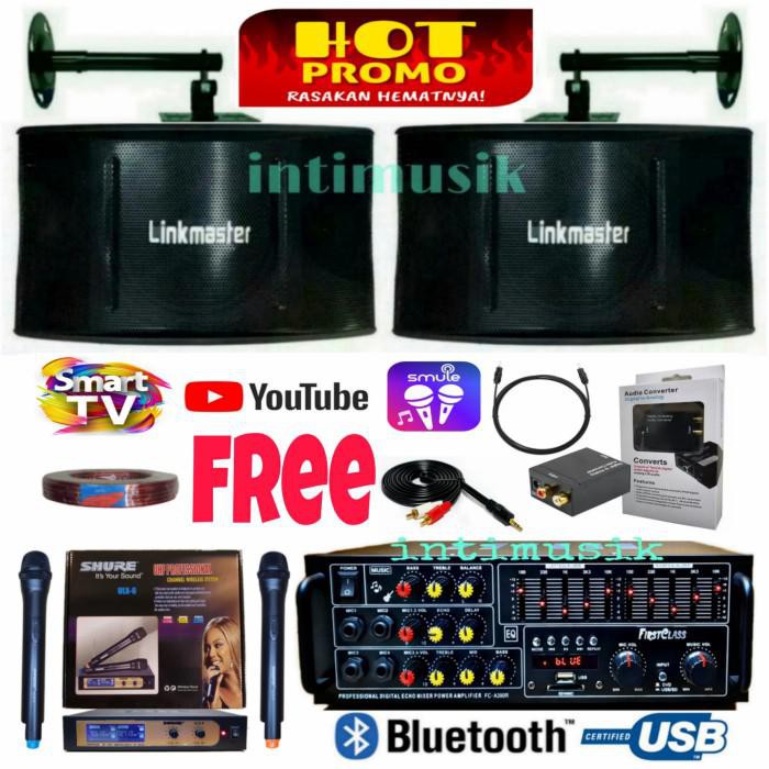 Jual Sound System / Paket Sound System Karaoke Linkmaster 10 Inch ...