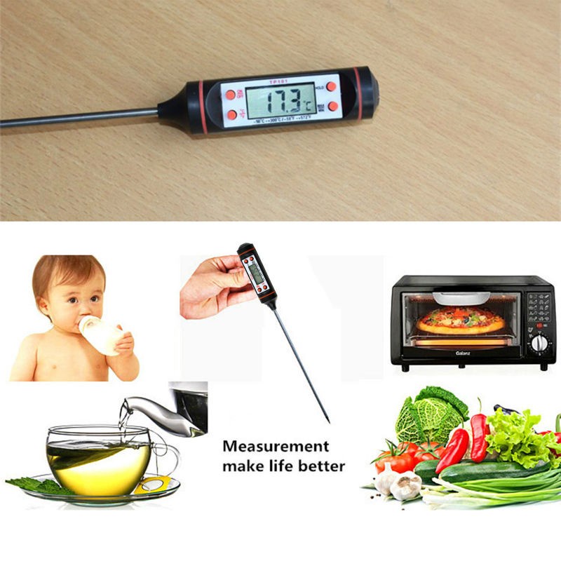 Jual Thermometer makanan Digital Food Termometer Pengukur Suhu Daging ...