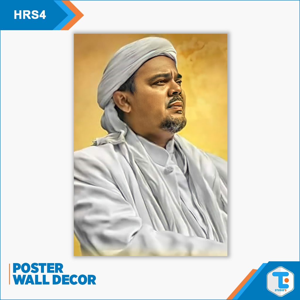 Jual Poster Habib Rizieq Shihab Hiasan Dinding Foto Ulama Habib ...