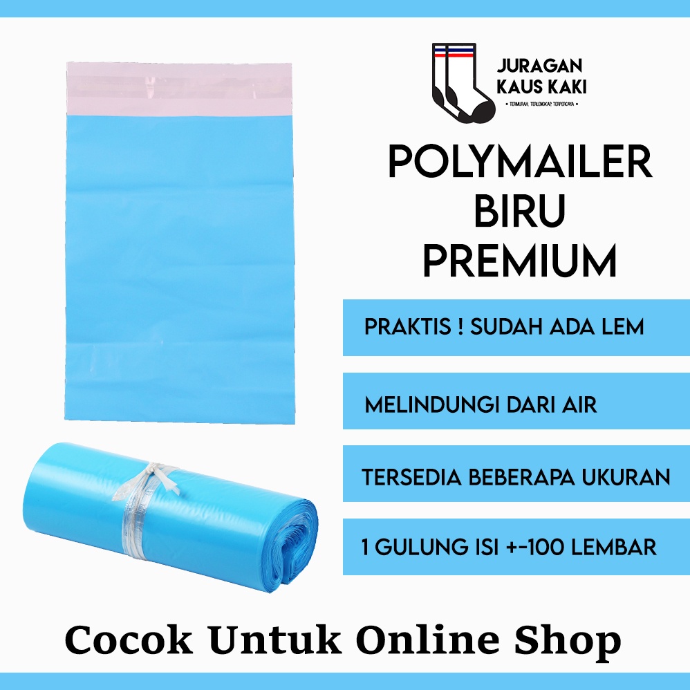 Jual Packaging Plastik Polymailer 17x30 Amplop Kantong Kemasan Isi 100 Pcs Shopee Indonesia 1218