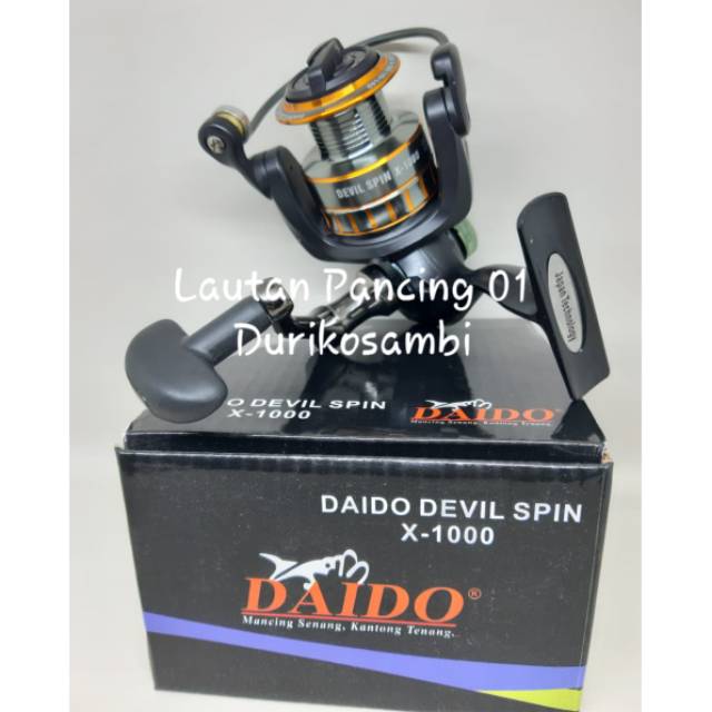 Promo Reel Daido X-tren Pro Spin Dxsp-1000-reel Spinning Power Handle -  2000, Silver Diskon 12% Di Seller Jaya 01 - Wanajaya, Kab. Bekasi