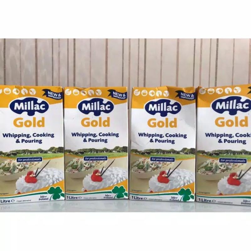 Jual Millac Gold Whipping Cooking Cream 1 liter | Shopee Indonesia