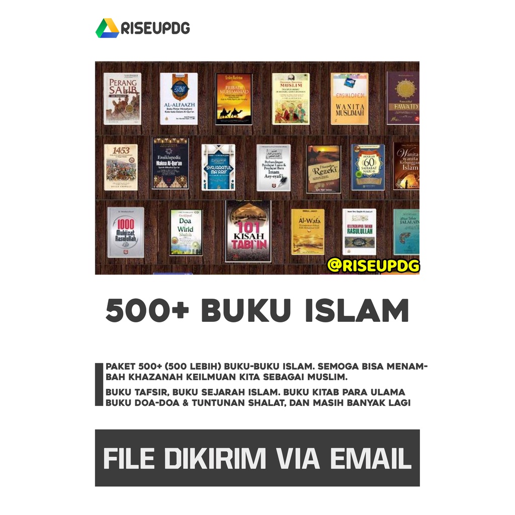 Jual 500+ Database Google Drive Buku Islam | Shopee Indonesia