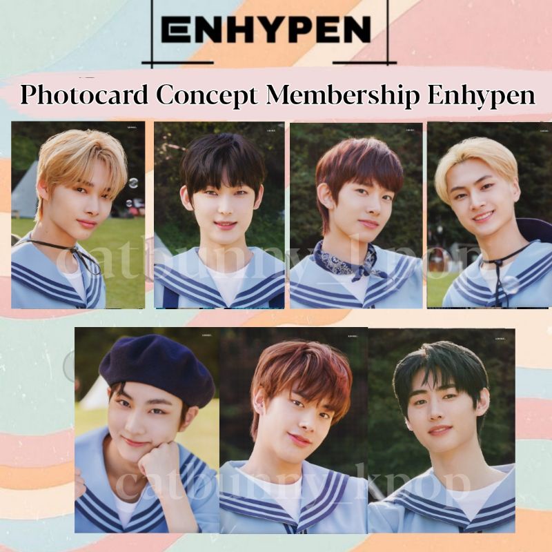 Jual Photocard Concept Membership Enhypen | Shopee Indonesia
