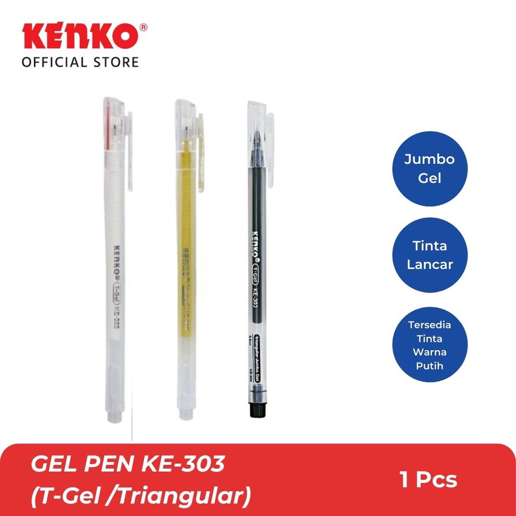 Jual Kenko Gel Pen Pulpen Jel Pena Jel Ke T Gel Triangular Shopee Indonesia